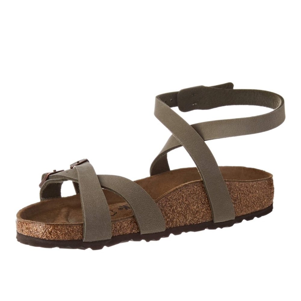 Birkenstock Double Strap Sandals in Taupe